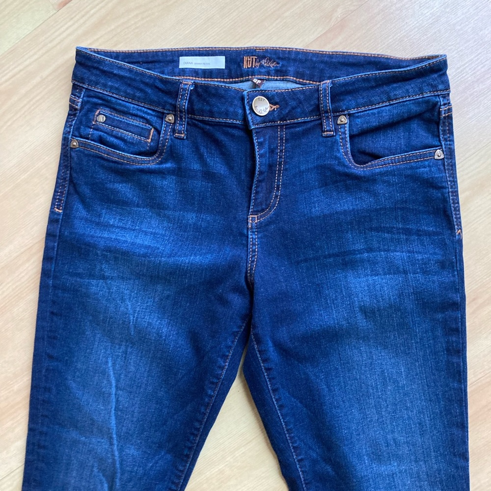Kut from the Kloth Diana Modern Skinny Jeans Size 8P - Picture 3 of 6